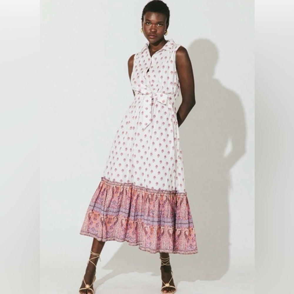Cleobella Nayeli Ankle Dress size Large L